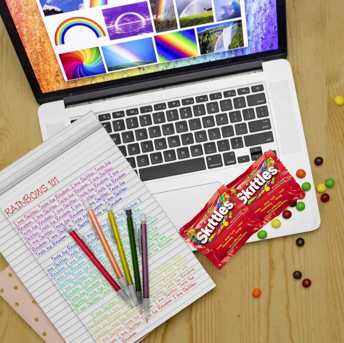 Chocolate & Candy Bundle (1 lbs) with Twix, Snickers, Milky Way, M&M's Milk Chocolate, Skittles, Starburst, M&M's Peanut S925