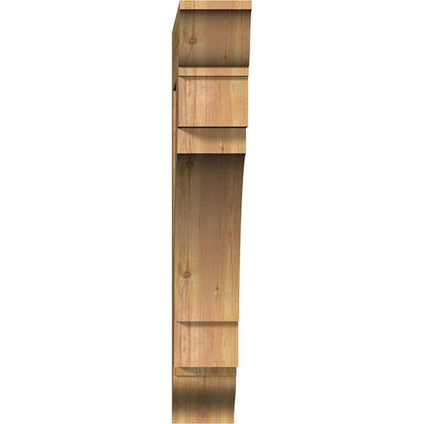 Western Red Cedar Rough Sawn Bracket J6641