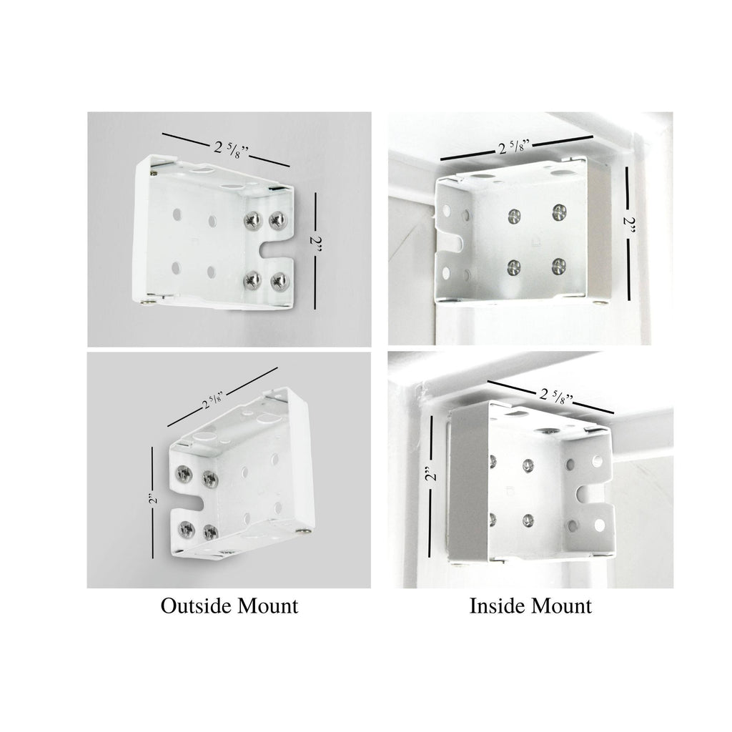 White Faux Wood Cordless Blinds N25248