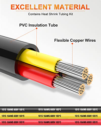 10 Gauge 2 Conductor Tinned Copper Electrical Wire 15FT V36373