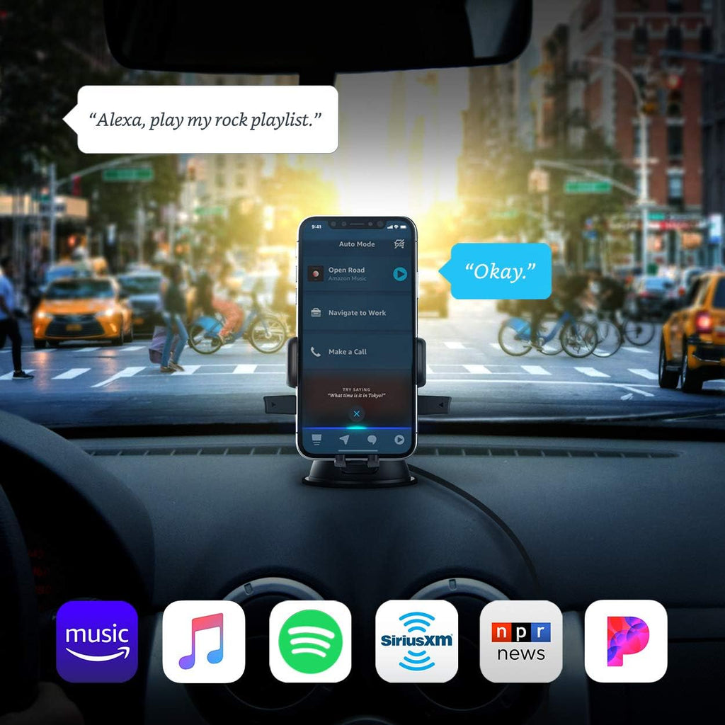 Car Mount Phone Holder with Alexa Built in X521
