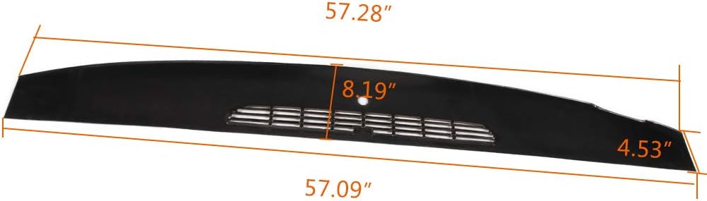 Brown ABS Molded Dash Defrost Vent Grille Cover Cap Pack of 2 P103