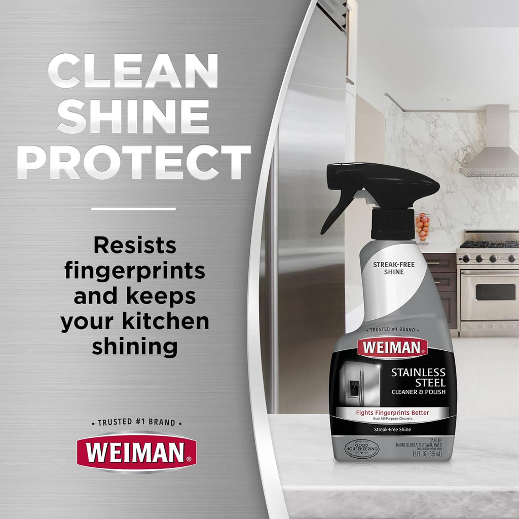Stainless Steel Cleaner and Polish 22 Ounce 6 Pack H987868