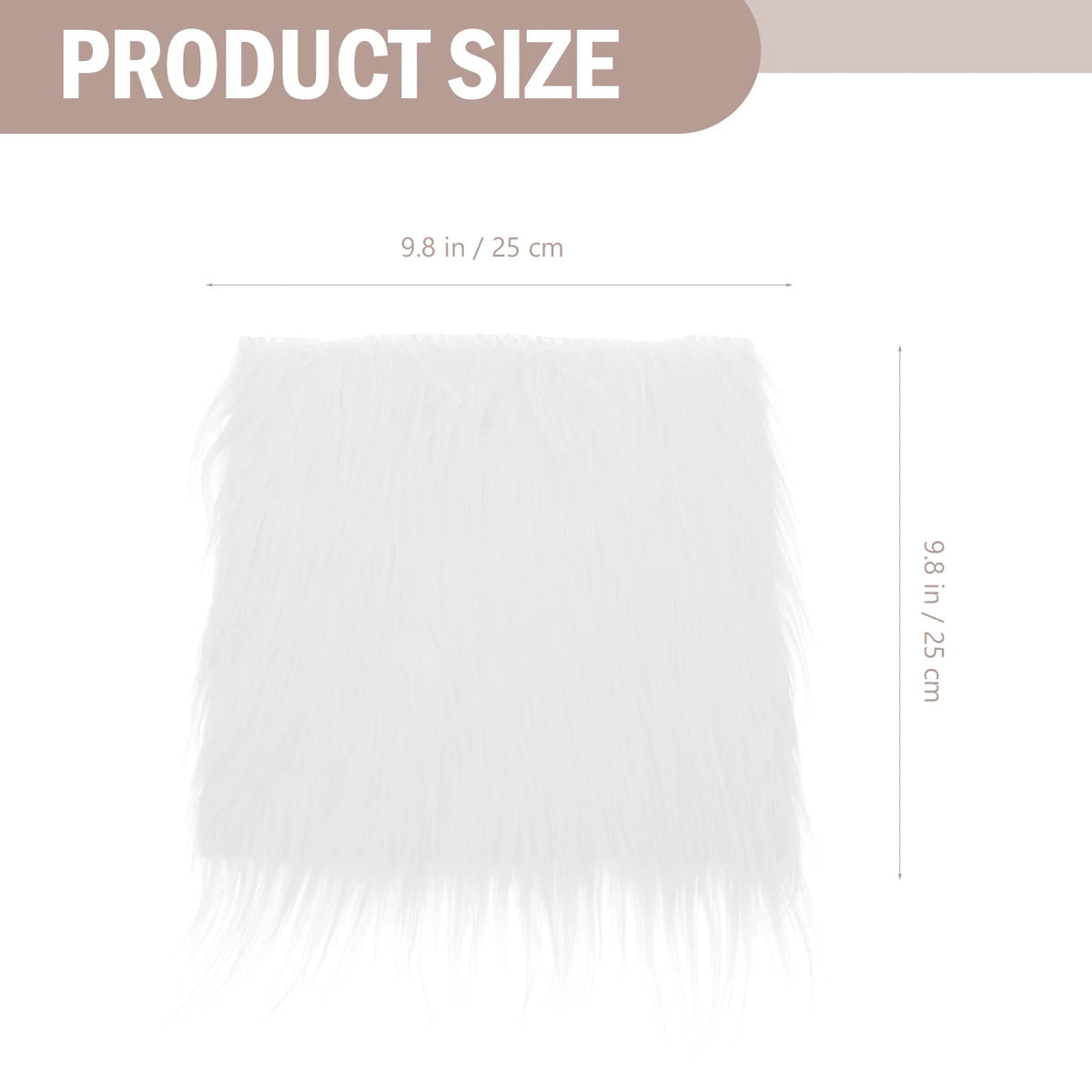 Craft Supply Decoration Gnome Doll DIY Making Supplies Including Square Faux Fur Fabric Wooden Balls G65840