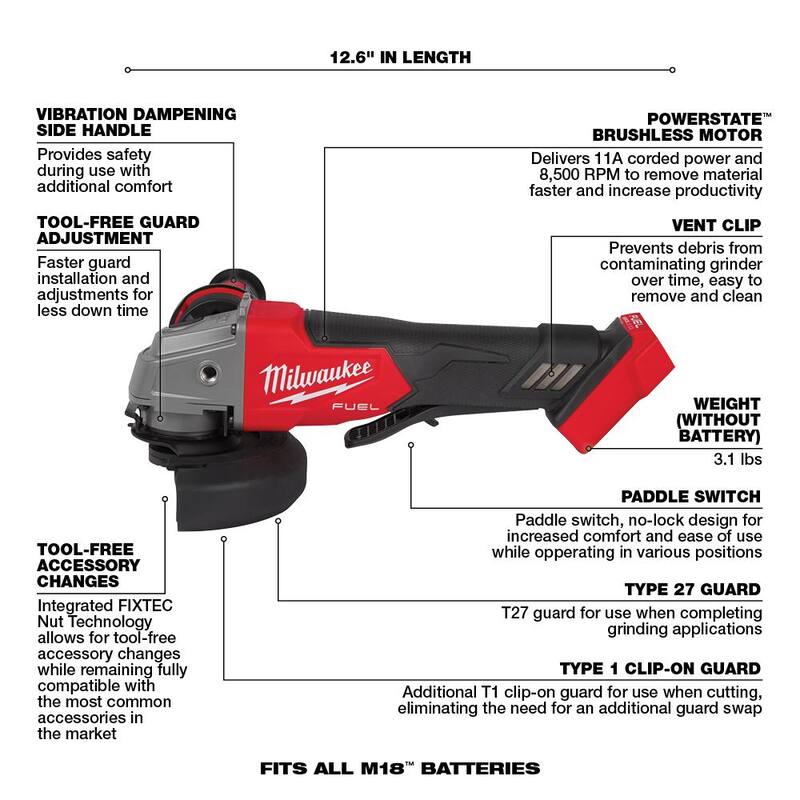 18V Lithium-Ion Brushless Cordless Combo Kit with 5.0 Ah Batteries 7-Tool K176320