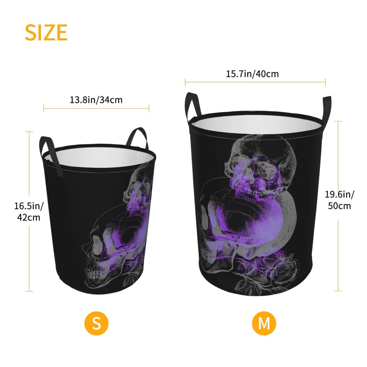 Waterproof Laundry Hamper with Handle A750