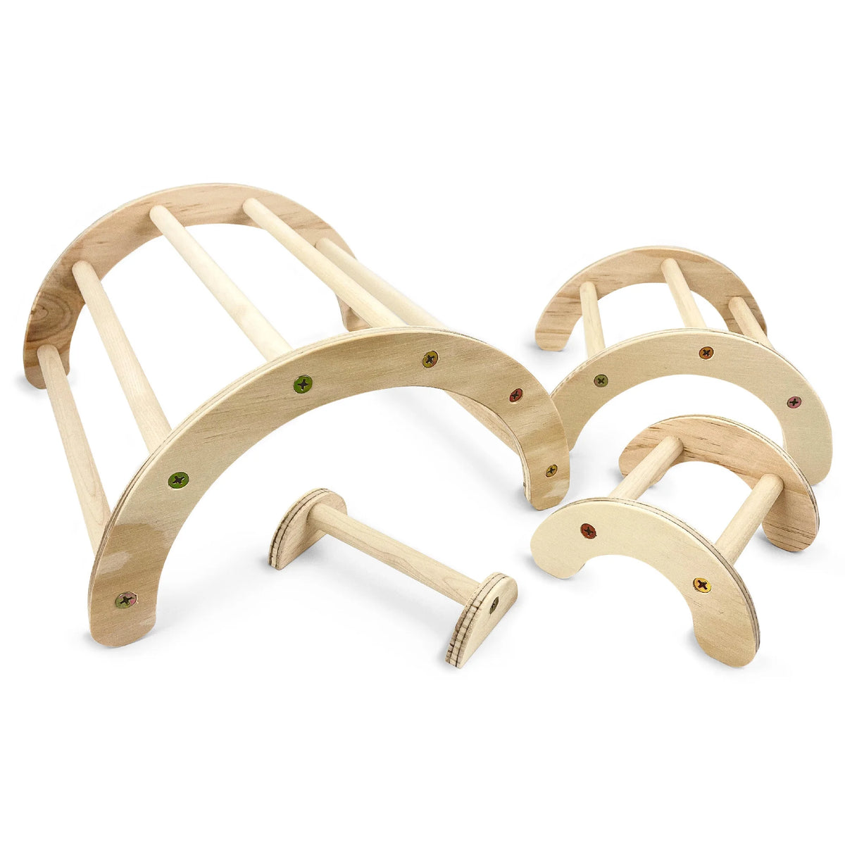 Natural Wood Chicken Perch 4 Pack D366