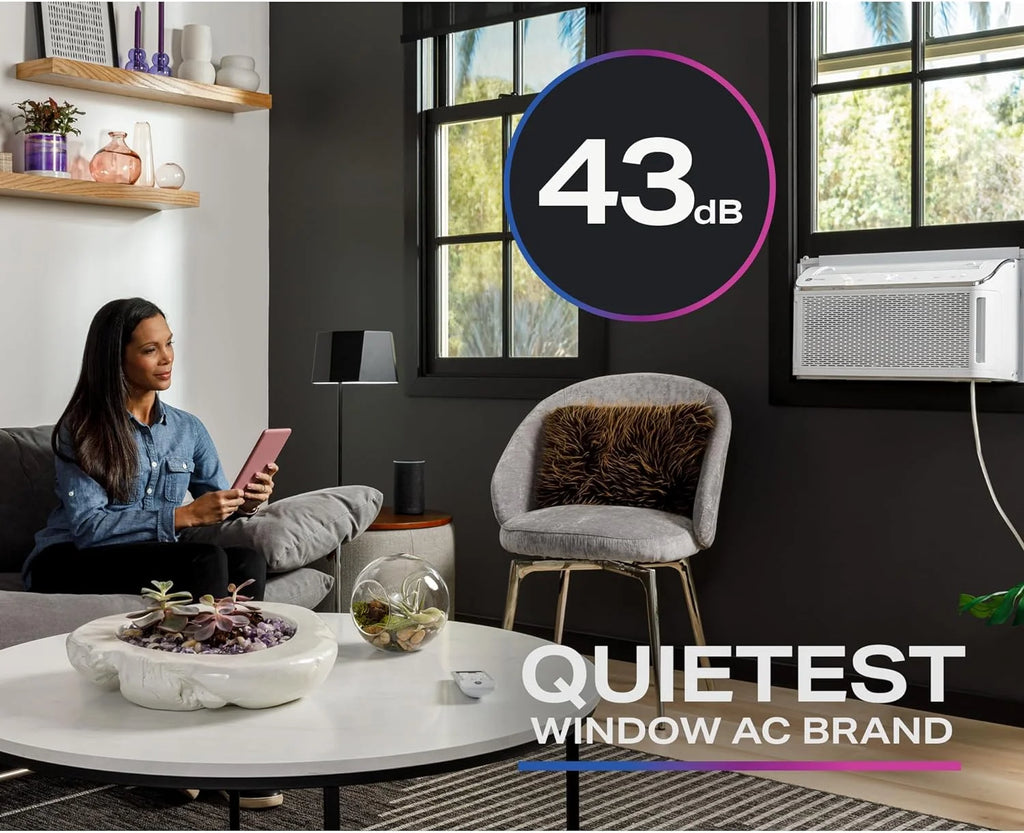 8,100 BTU 115V Window Air Conditioner White Z34299