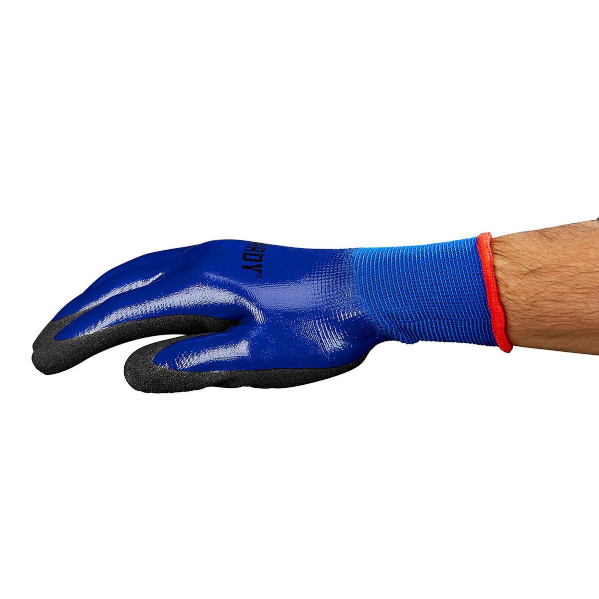 Nitrile Dipped Water-Resistant Gloves Large M409790