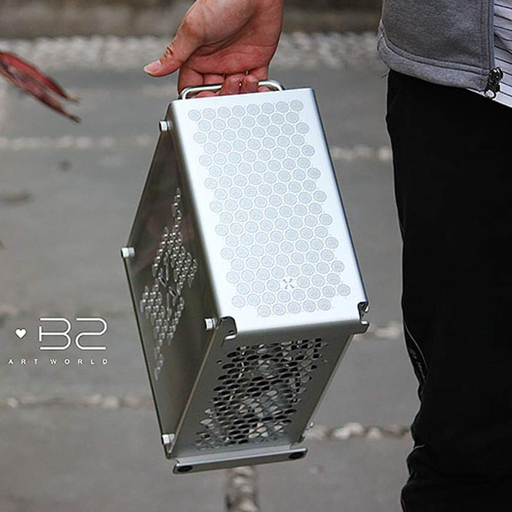 ITX Computer Case Aluminum Alloy Chassis M2677