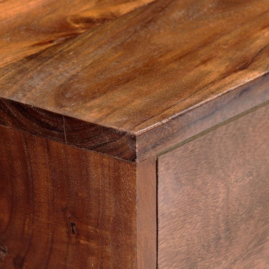 Solid Acacia Wood TV Cabinet X7897