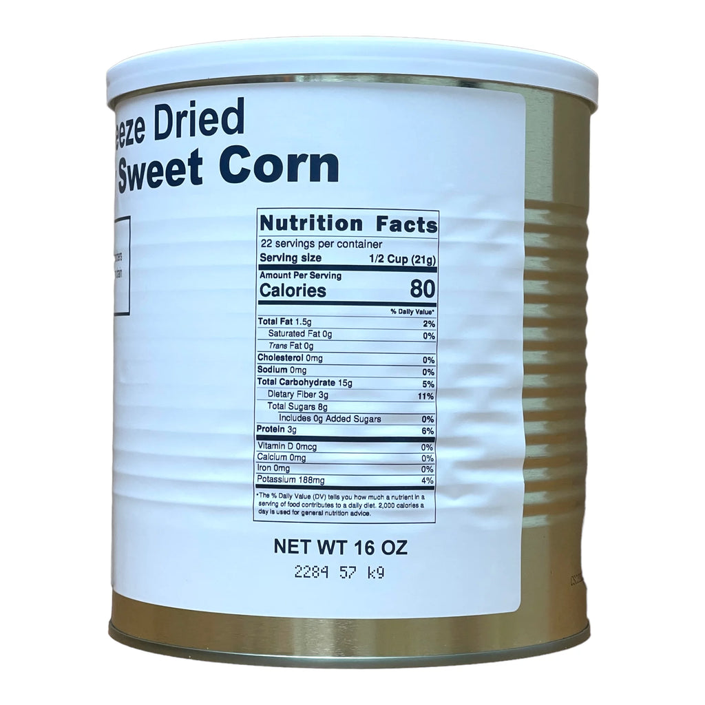Freeze Dried Food Storage Kit, 6 Cans S217
