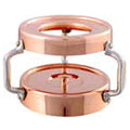 Copper Heater with Candle 12 cm Z109