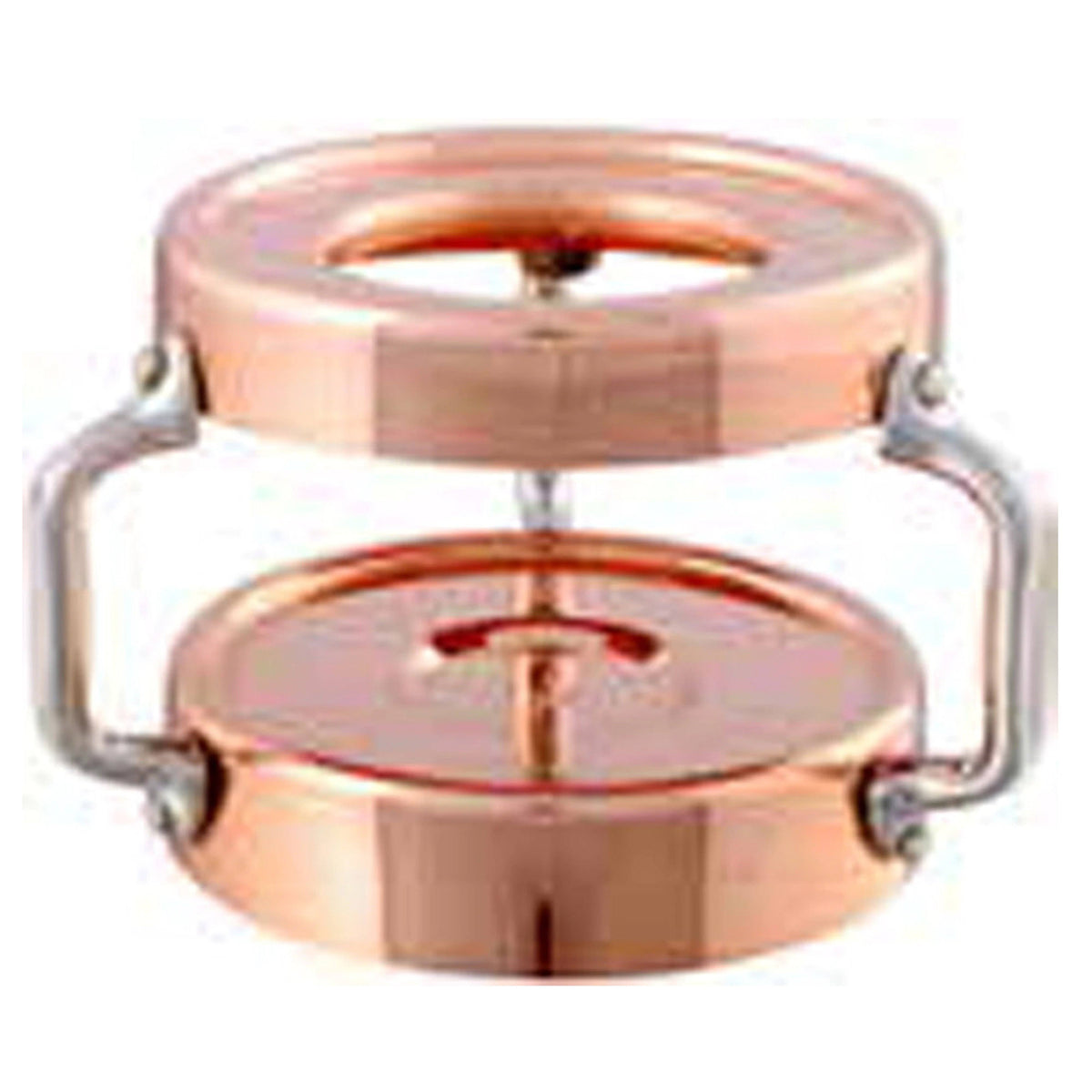 Copper Heater with Candle 12 cm Z109