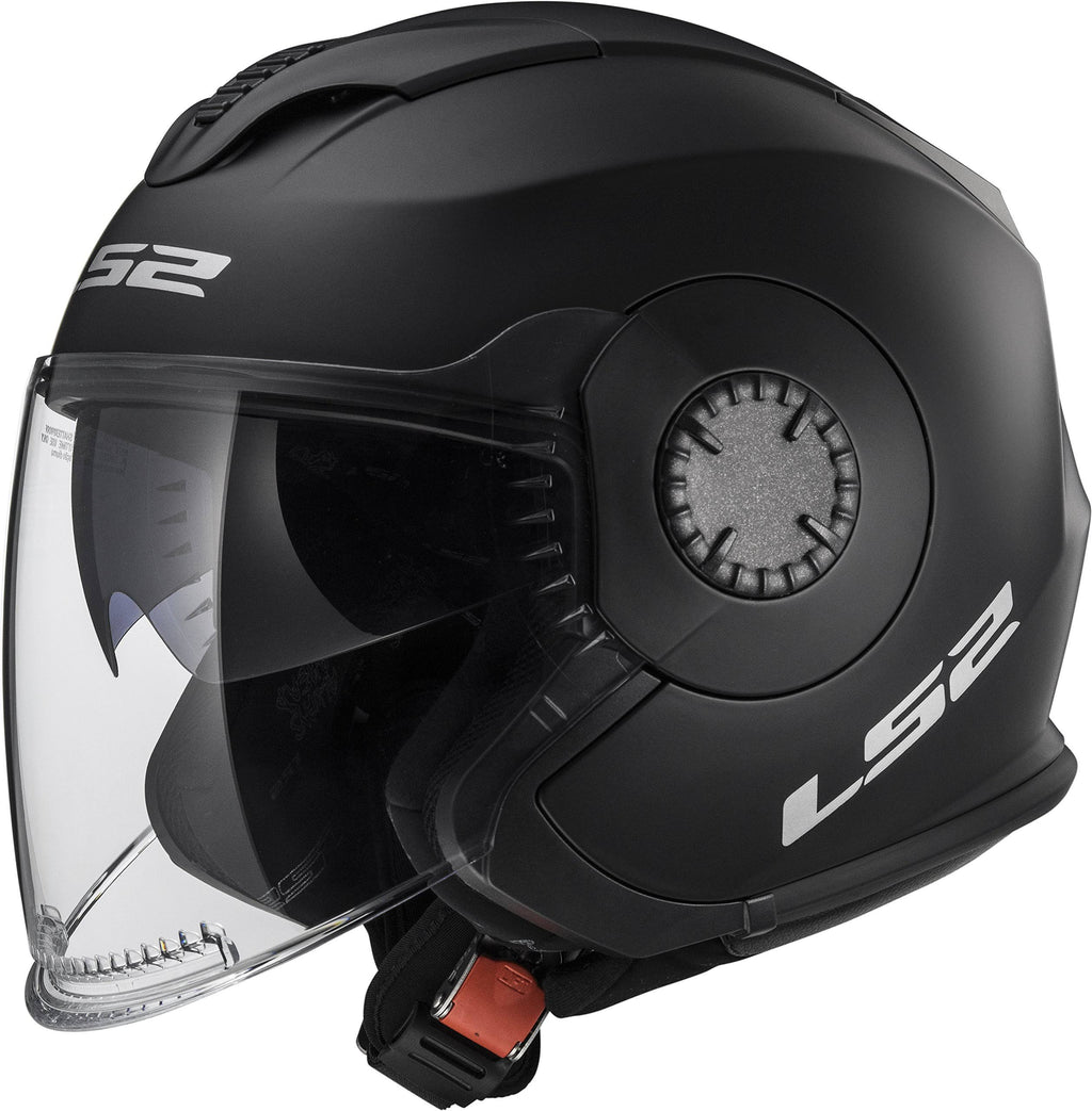 Matte Black Open Face Helmet S472