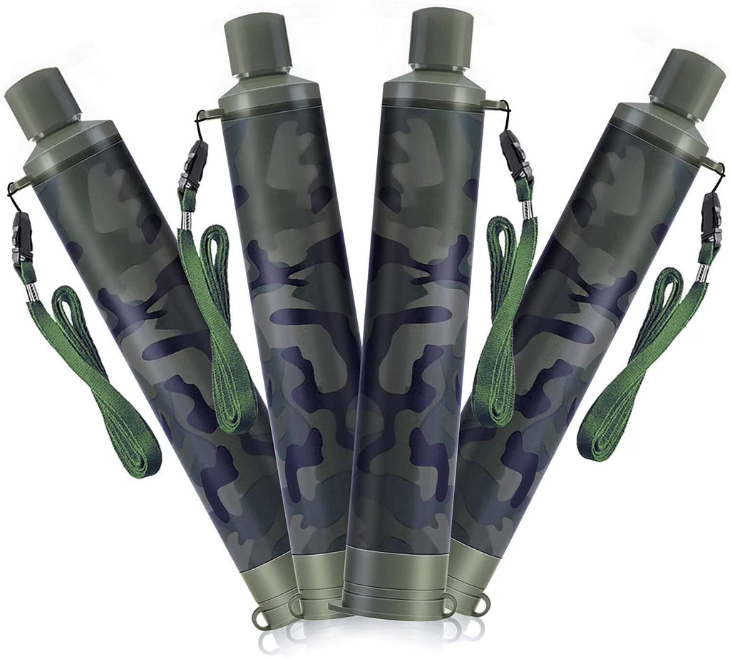 Camo Personal Water Filter Straw U267