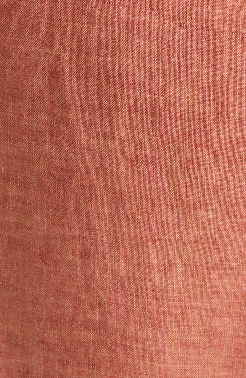 Organic Linen Ankle Straight Leg Pant H386