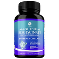 Magnesium Bisglycinate 44 mg Supplement 120 Vegan Capsules E186235