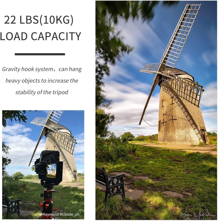 94 Inch 4 Section Aluminium Camera Tripod with 360 Degree Ball Head V55002