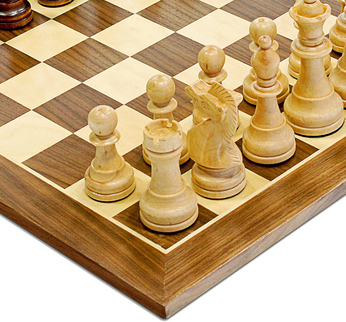 15 in. Wood Chess Set with 3.75 in. King G3918