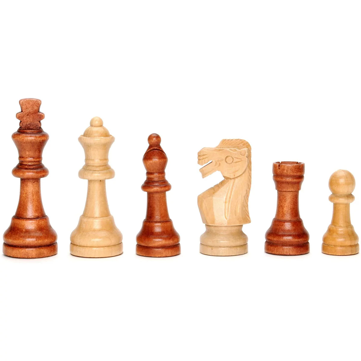 15 in. Wood Chess Set with 3.75 in. King G3918