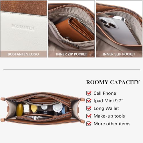 2PCS Vegan Leather Crossbody Shoulder Bag with Wide Guitar Strap T951