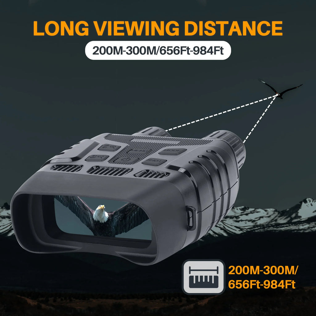 Infrared Night Vision Binoculars with HD Video A349619