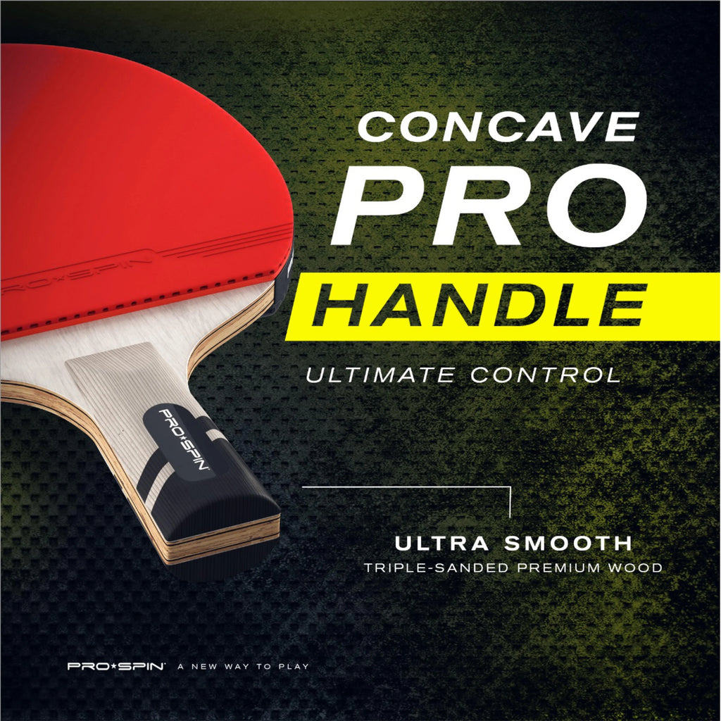 Carbon Fiber Ping Pong Paddle with Penhold Grip B405