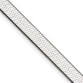 925 Sterling Silver Herringbone Chain Necklace 18 inch C8947