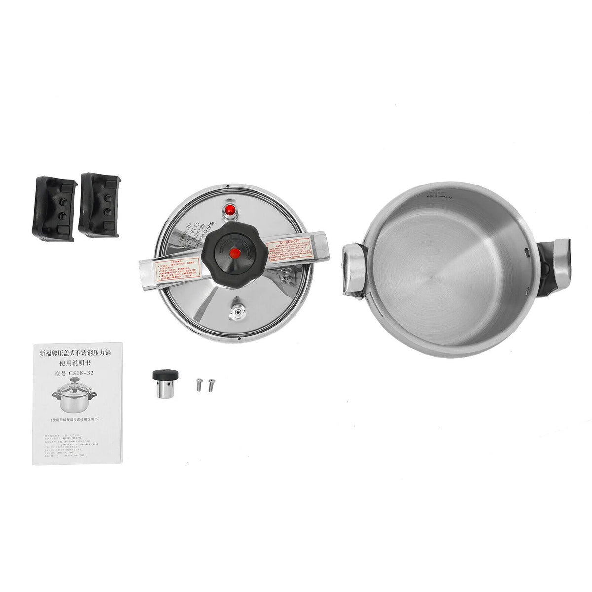 3L 304 Stainless Steel Mini Pressure Cooker R1061