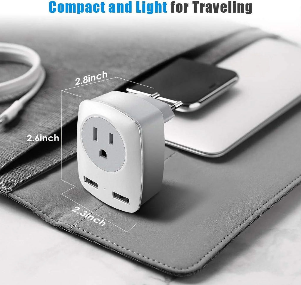 European Travel Plug Adapter Type C E7516
