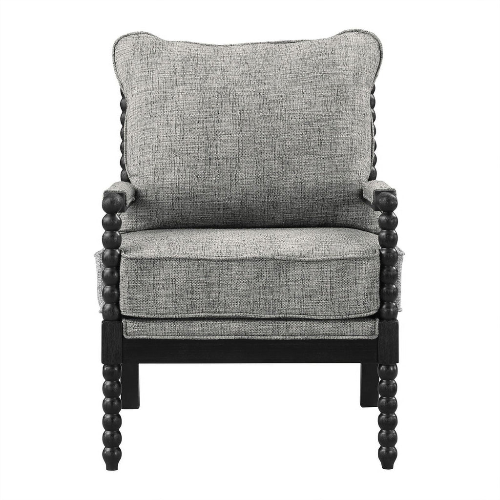 Graphite Black Fabric Chair B60143