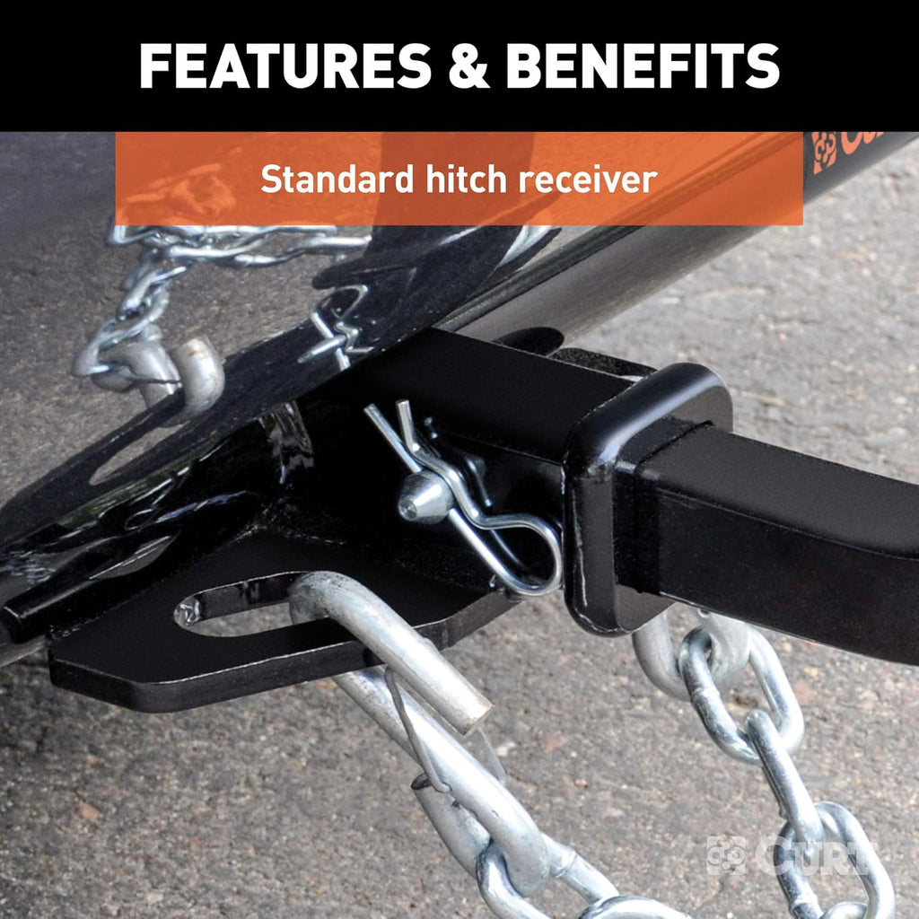Class 2 Trailer Hitch with Ball Mount, 1-1/4-Inch Receiver X985784