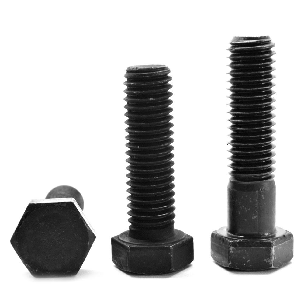7/16x22-14 x 3x22 Coarse Thread Grade 5 Hex Cap Screw Black Oxide R3696