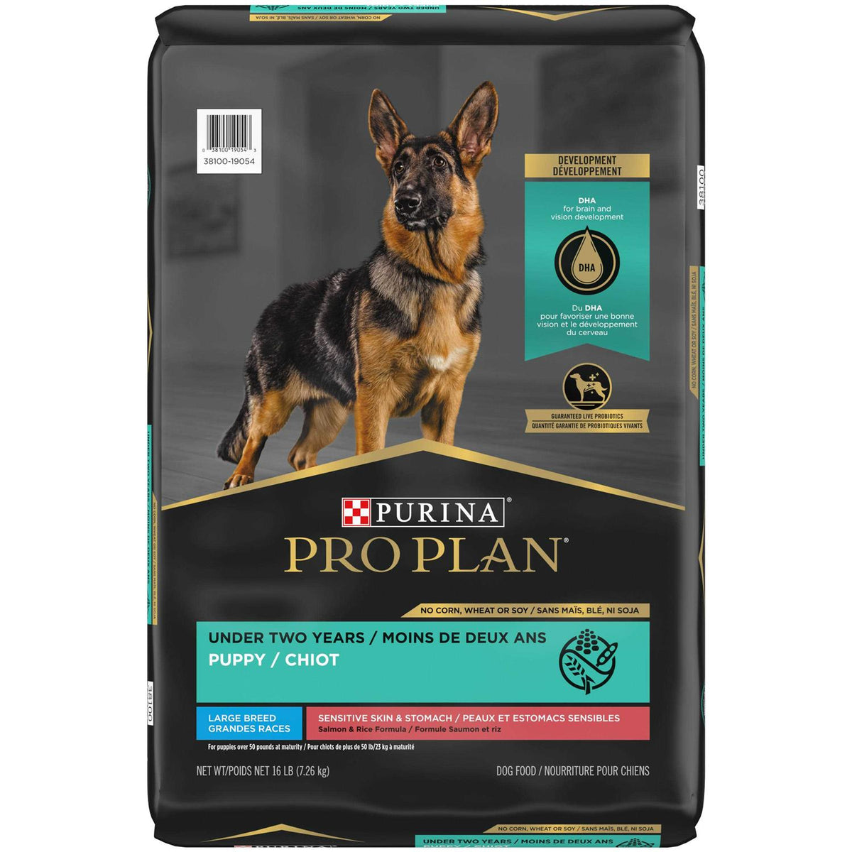 Salmon Rice Large Breed Dry Puppy Food Q46189