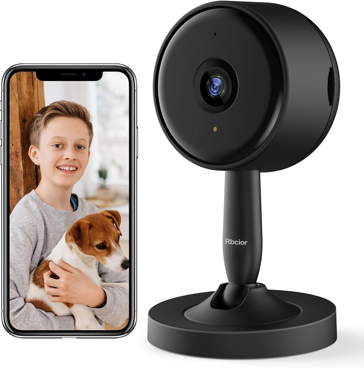 1080P HD Indoor Security Camera with Motion Detection, 2-Way Audio, Night Vision I2347
