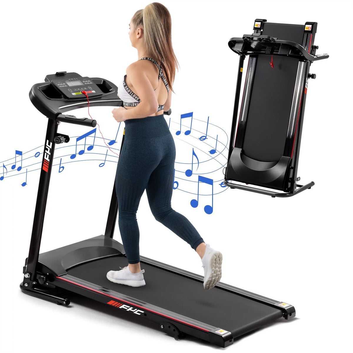2.5HP Folding Treadmill with Incline G168