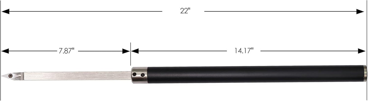 Carbide Tipped Woodturning Tool 9pcs Set H132676