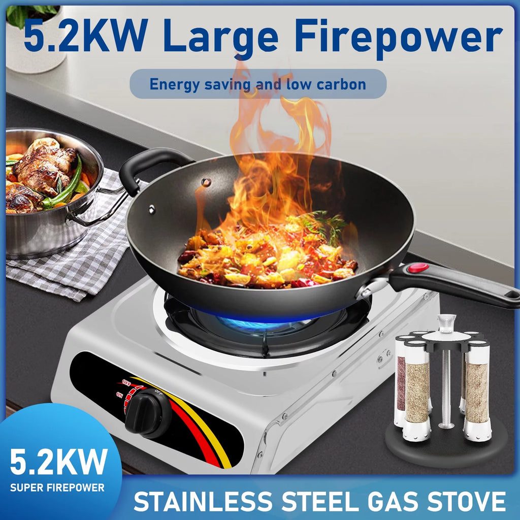 Portable Camping Stove Butane Gas Cooker G731461