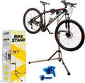 Bike Repair Stand with Foldable Tool Plate, 66 lbs Capacity D522
