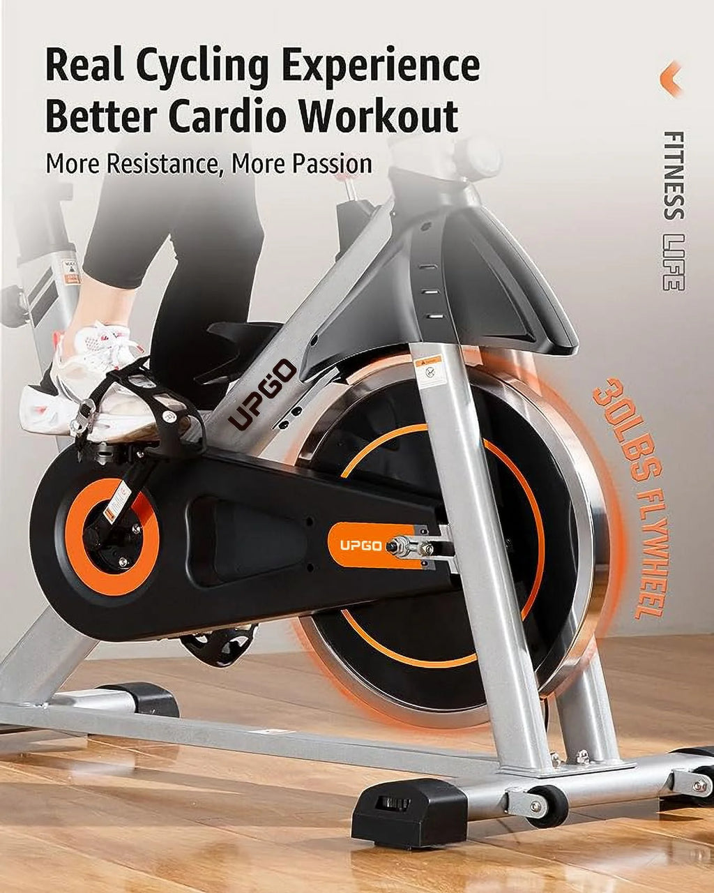 Indoor Cycling Bike with Ipad Mount S5294