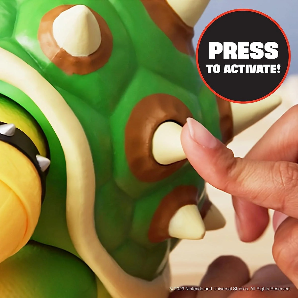 7 inch Bowser Action Figure with Fire Breathing Effects F719