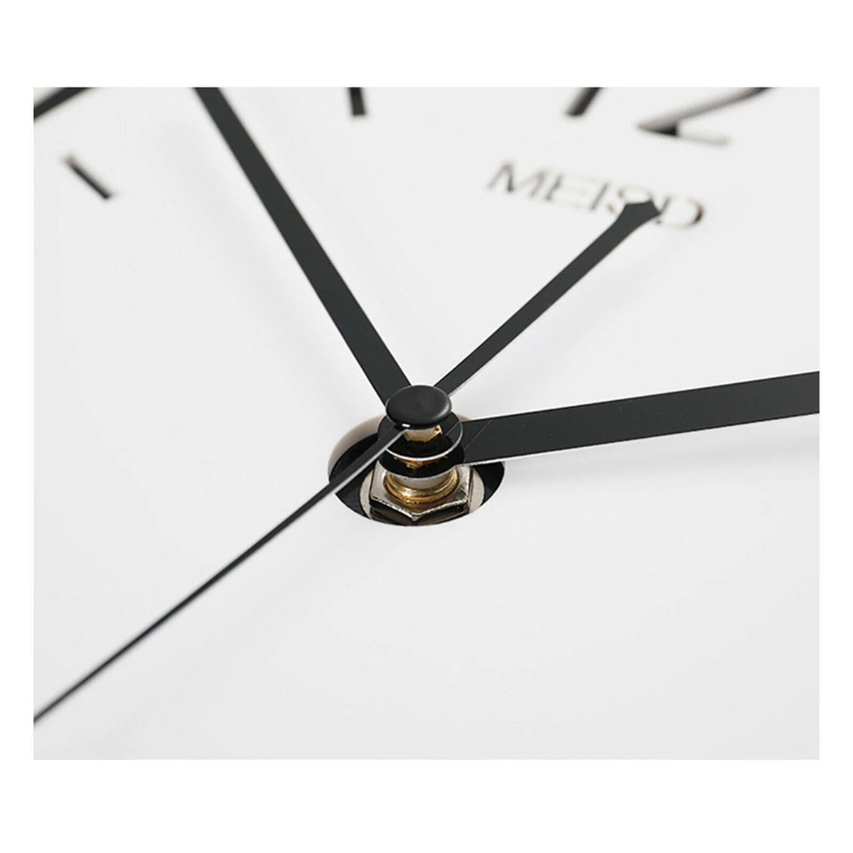 Large 3D Metal Wall Clock U2944