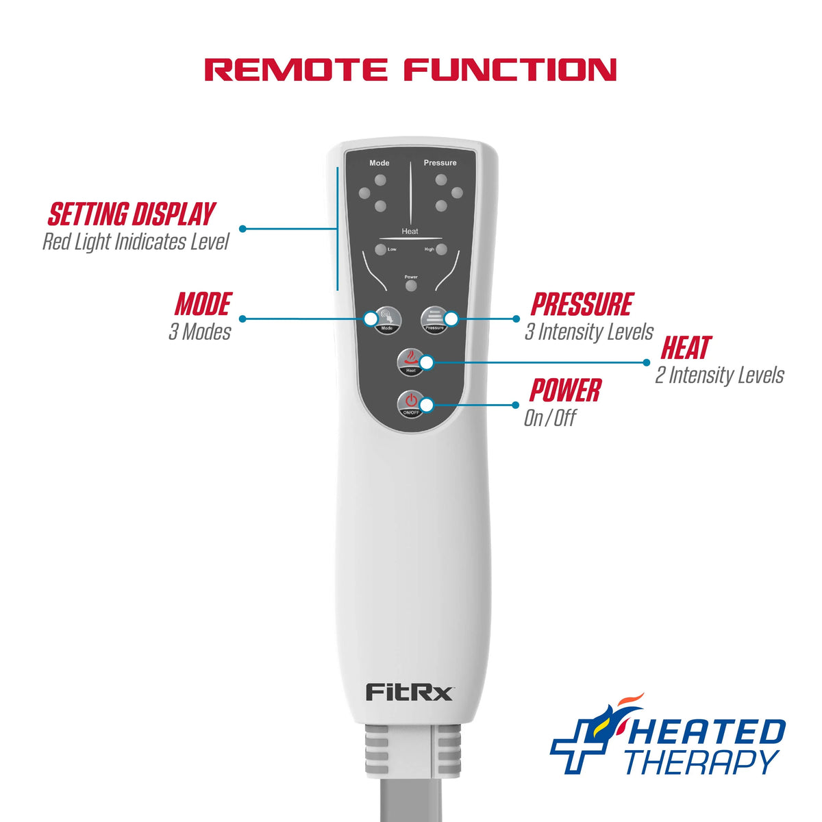 Heated Compression Leg and Foot Massager X880630