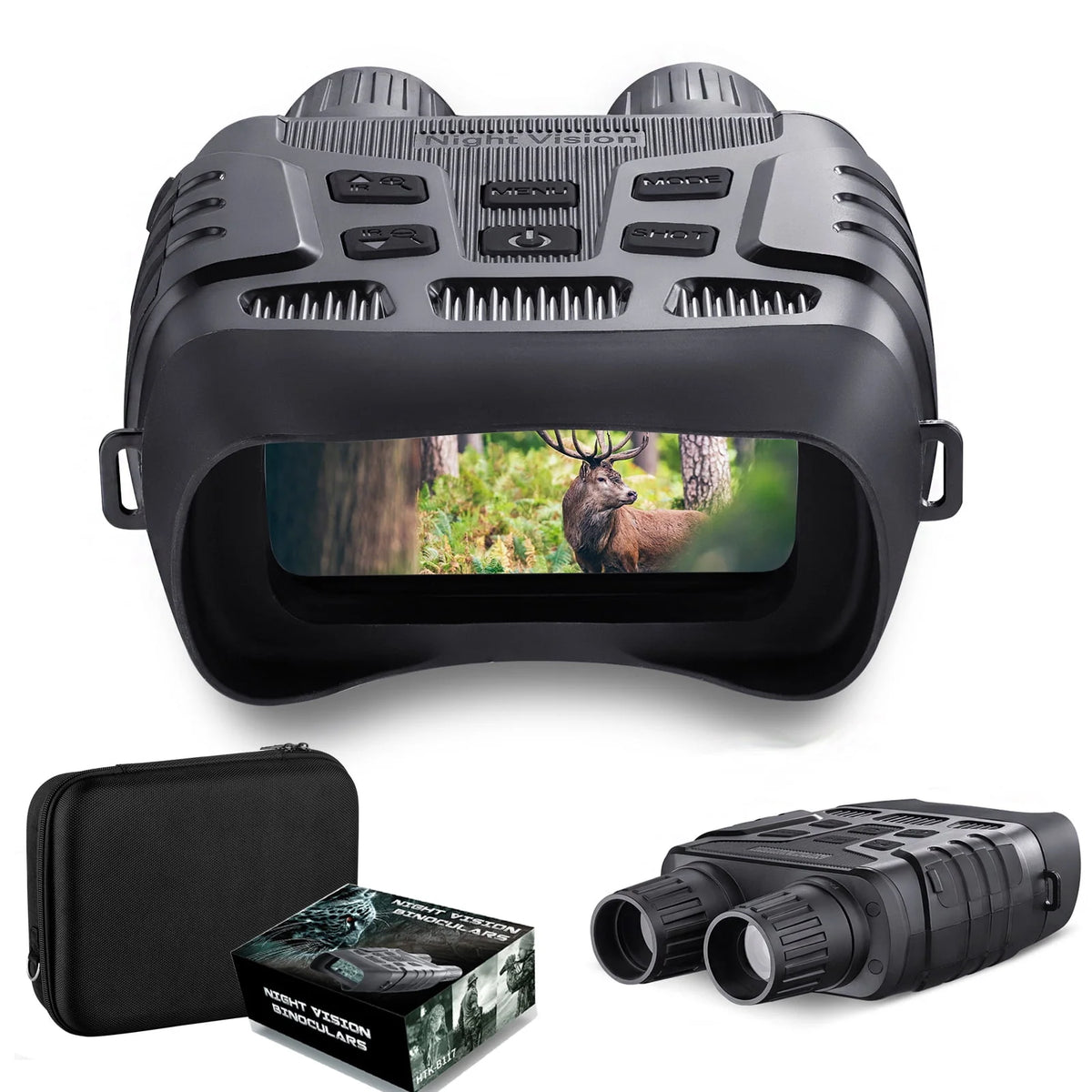 Infrared Night Vision Binoculars with HD Video A349619