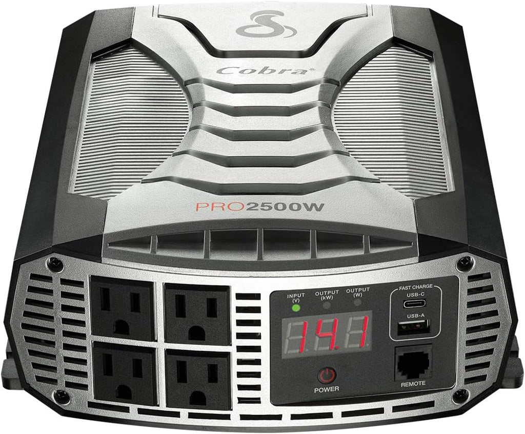 400W Power Inverter with 2 AC Outlets and 2 USB Ports L52065