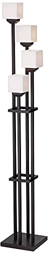 Bronze Iron 4-Light Torchiere Floor Lamp W1520