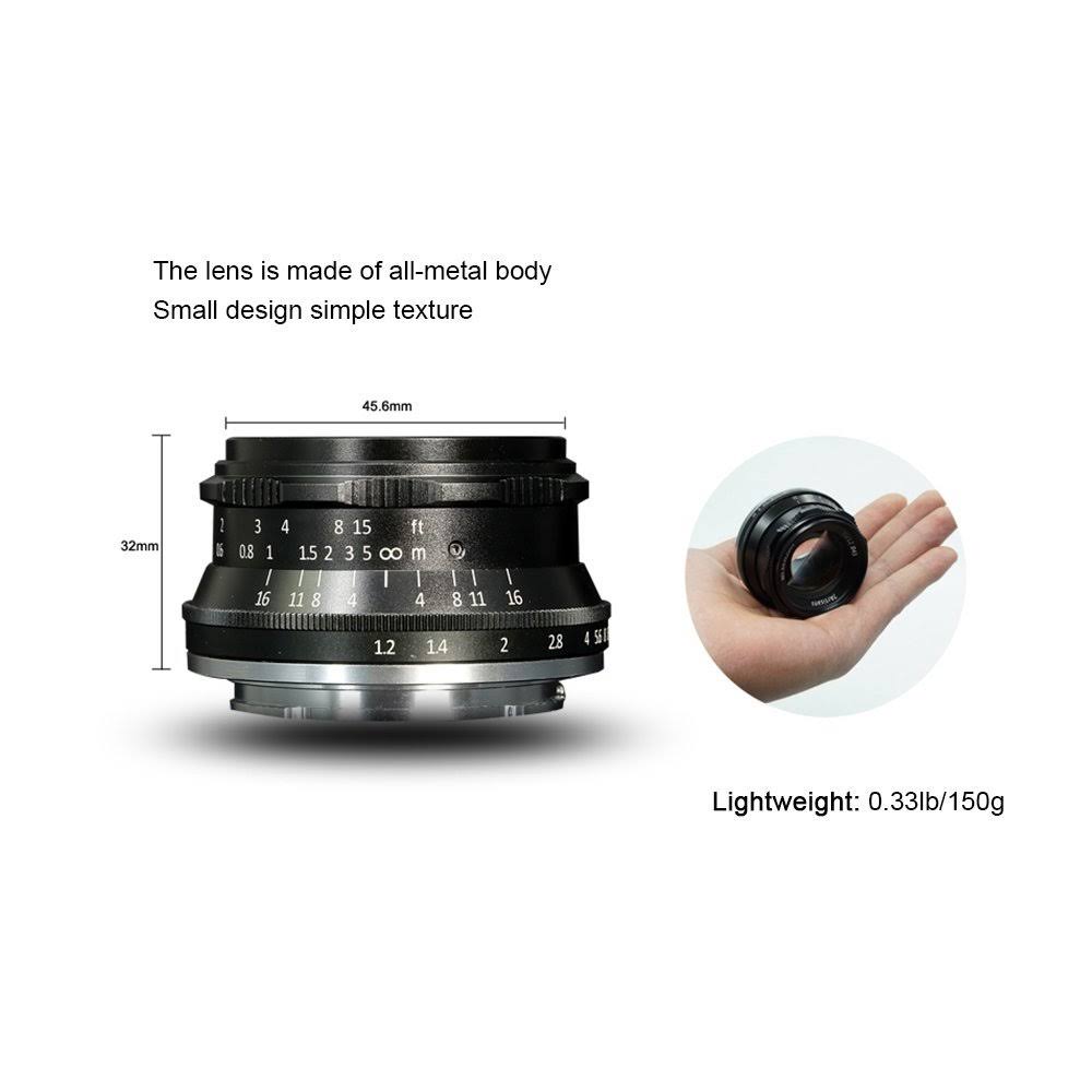 35mm f/1.2 Lens for Fujifilm x Mount (Black) B861