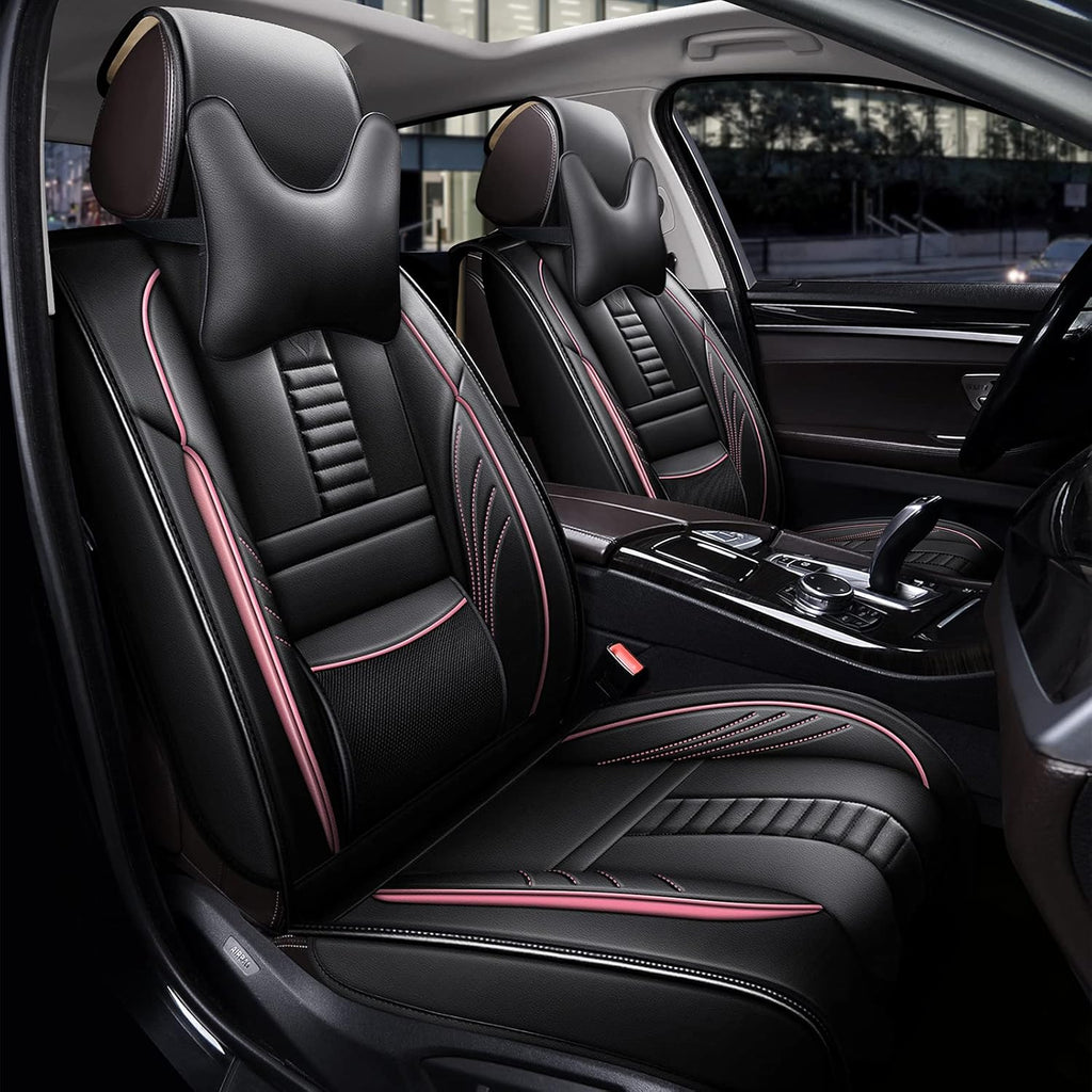 Leather Waterproof Car Seat Cover Full Set I650
