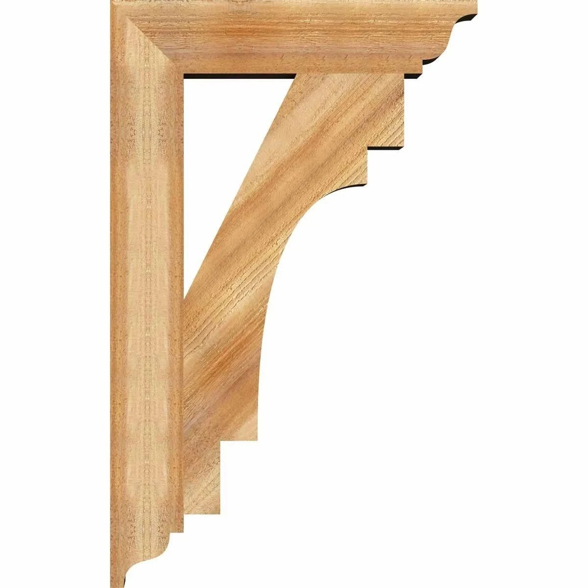 Western Red Cedar Rough Sawn Bracket J6641